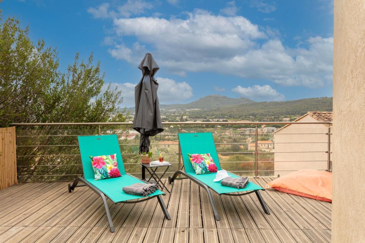 Apartamento La Restanque - Appt Climatise Ollioules Exterior foto